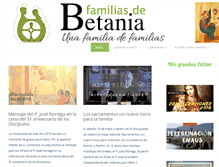 Tablet Screenshot of familiasdebetania.org